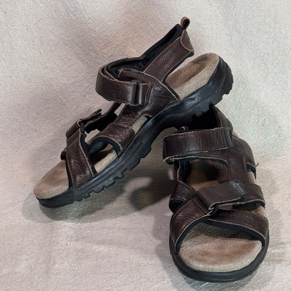 Timberland Sandal Open Toe Hook And Loop Leather … - image 6